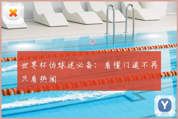 世界杯伪球迷必备:看懂门道不再只看热闹
