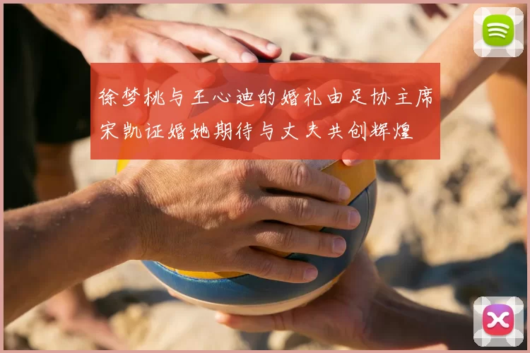 徐梦桃与王心迪的婚礼由足协主席宋凯证婚她期待与丈夫共创辉煌