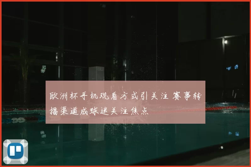欧洲杯手机观看方式引关注 赛事转播渠道成球迷关注焦点