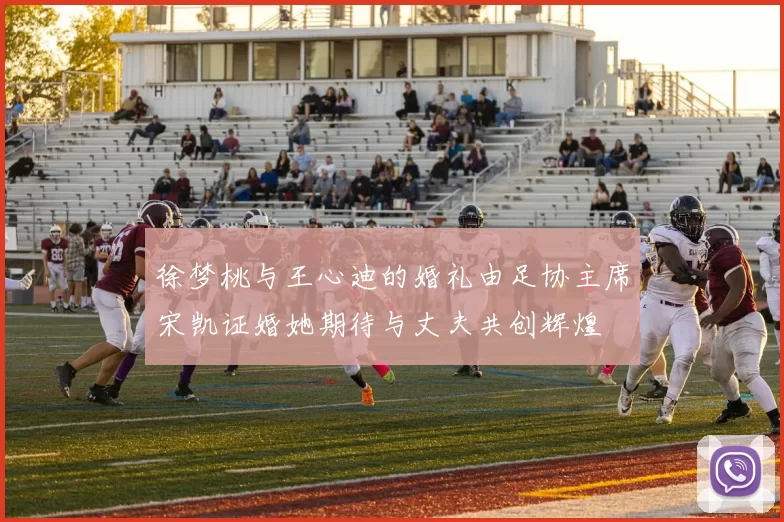 徐梦桃与王心迪的婚礼由足协主席宋凯证婚她期待与丈夫共创辉煌